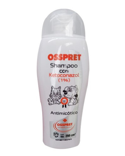 SHAMPOO OSSPRET KETOCONAZOL 1 (DERMATITIS SEBORREICA Y MICOSIS
